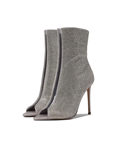 Ботинки Finley-R Dress Bootie, серебряный Steve madden