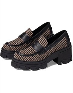 Лоферы Beth Heeled Loafer, цвет Brown Plaid Steve madden