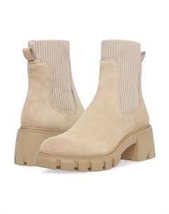 Ботинки женские Hayle Boots на толстом каблуке, бежевый Steve madden