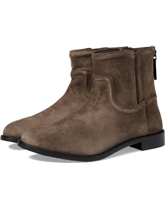 Ботинки Darby Back Zip Bootie, цвет Dark Gray Suede Johnston & murphy
