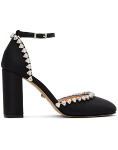 Черные туфли на каблуке Audrey Crystal 95 Mach & mach