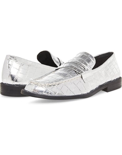 Лоферы Goodman Loafer, цвет Silver Croco Steve madden