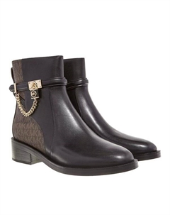 Ботинки hamilton flat bootie black, черный Michael michael kors