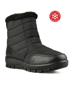 Женские повседневные ботинки черные на теплой подкладке Tendenz