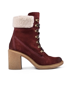 Женские повседневные ботинки красные Tendenz