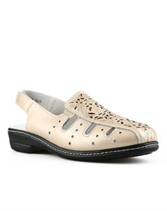 Женские повседневные босоножки золотого цвета Tendenz