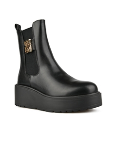 Женские черные повседневные ботинки на платформе Tendenz