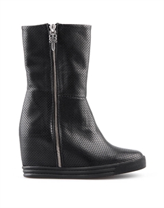 Женские летние ботинки черные Tendenz