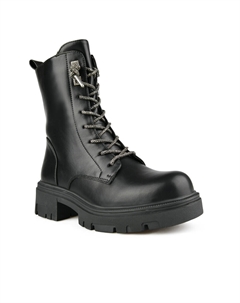 Женские повседневные ботинки черные Tendenz