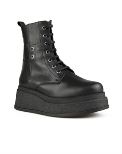 Женские черные повседневные ботинки на платформе Tendenz