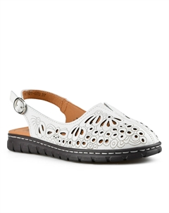 Женские повседневные босоножки белые Tendenz