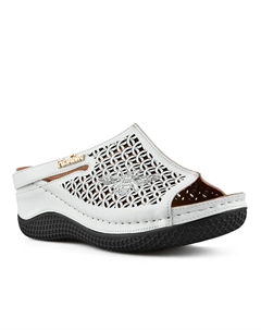 Женские повседневные тапочки белые на платформе Tendenz