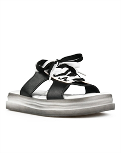 Женские повседневные тапочки черного цвета на платформе Tendenz