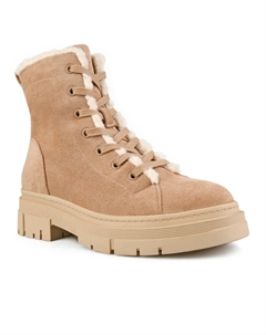 Женские повседневные ботинки бежевого цвета Tendenz