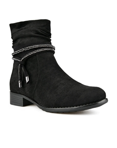 Женские повседневные ботинки черные Tendenz