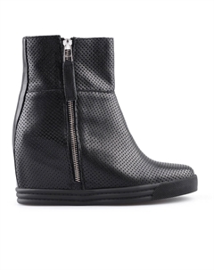 Женские летние ботинки черные Tendenz