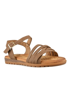 Женские повседневные босоножки коричневого цвета Tendenz