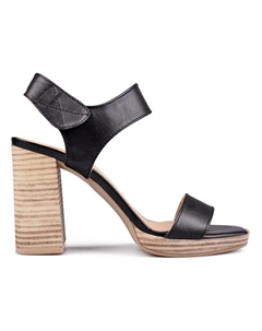 Женские элегантные босоножки черные Tendenz