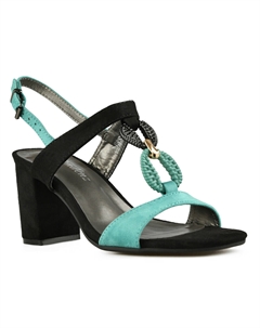 Женские элегантные босоножки черные Tendenz