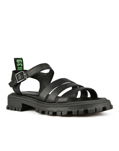 Женские повседневные босоножки черные Tendenz