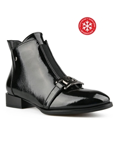 Женские повседневные ботинки черные на теплой подкладке Tendenz