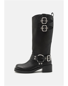 Техасские/байкерские ботинки Eastern, черный Steve madden