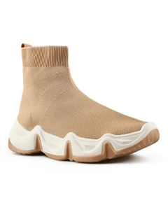 Женские повседневные ботинки бежевого цвета Tendenz