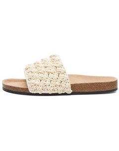 Шлепанцы Crochet, бежевый Jw anderson