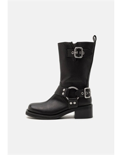 Техасские/байкерские ботинки En Route, черный Steve madden