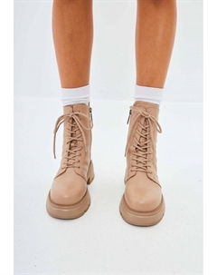 Ботильоны на платформе, бежевый Cesare gaspari