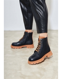 Ботильоны на платформе, черный Cesare gaspari