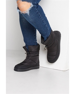 Зимние ботинки широкого и очень широкого кроя, черный Yours