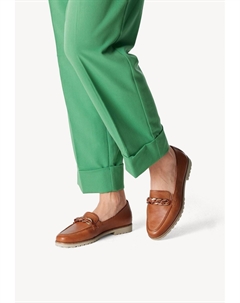 Слипоны, кожа коньячная Tamaris