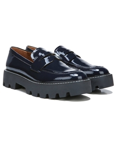 Женские лоферы на платформе Balin, цвет midnight patent leather Franco sarto