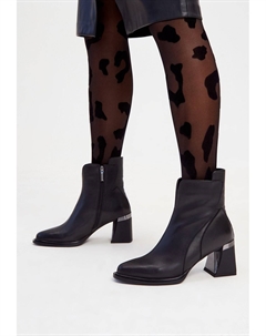 Ботильоны Block Heel, черный Cesare gaspari