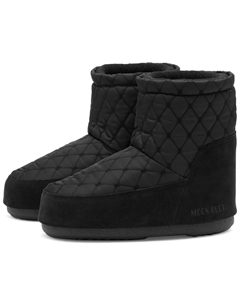 Ботинки Icon Low Quilted, черный Moon boot