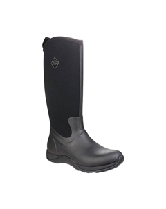 Женские резиновые сапоги Muck Boots высокие утепленные, черный The original muck boot company