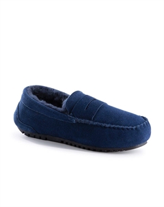 Уютные мокасины Byronbay, темно-синий Aus wooli australia