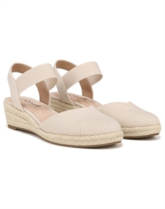 Женские эспадрильи Kimmie средней/широкой танкетки, цвет almond milk Lifestride
