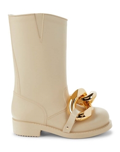 Сапоги до середины икры с цепочкой, цвет Natural Jw anderson