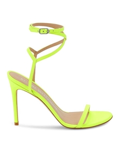 Сандалии Brelynude с завязками, цвет Neon Yellow Stuart weitzman