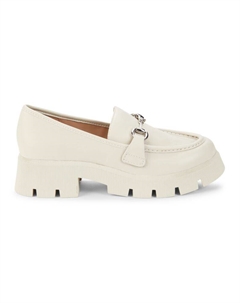Кожаные лоферы Raylin на платформе, цвет Stone Bcbgeneration