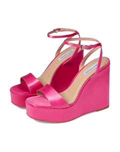 Туфли Cecee Wedge Sandal, цвет Pink Satin Steve madden