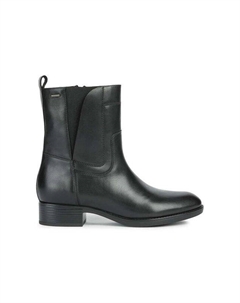 Кожаные ботильоны Felicity Abx, черный Geox