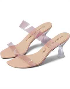 Туфли Kristal Clear Sandal, цвет Light Pink/Poudre Stuart weitzman