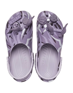 Сабо Classic x CLOT Unisex, фиолетовый Crocs