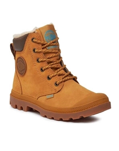 Ботильоны на шнуровке, коричневый Palladium