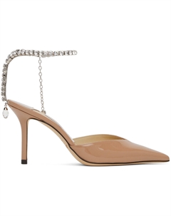 Розовые туфли Saeda 85 на каблуках Jimmy choo