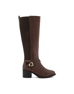 Кожаные сапоги до колена 'Tildy', коричневый Dune london