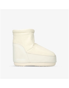 Сапоги из водоотталкивающей ткани с логотипом, бежевый Moon boot